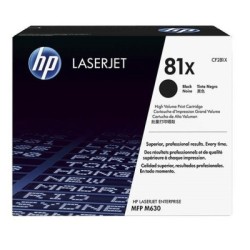 Toner noir HP haute capacité pour LaserJet Enterprise  M630 / M605... (81X), Toner Express : achat en ligne de Toner noir HP hau