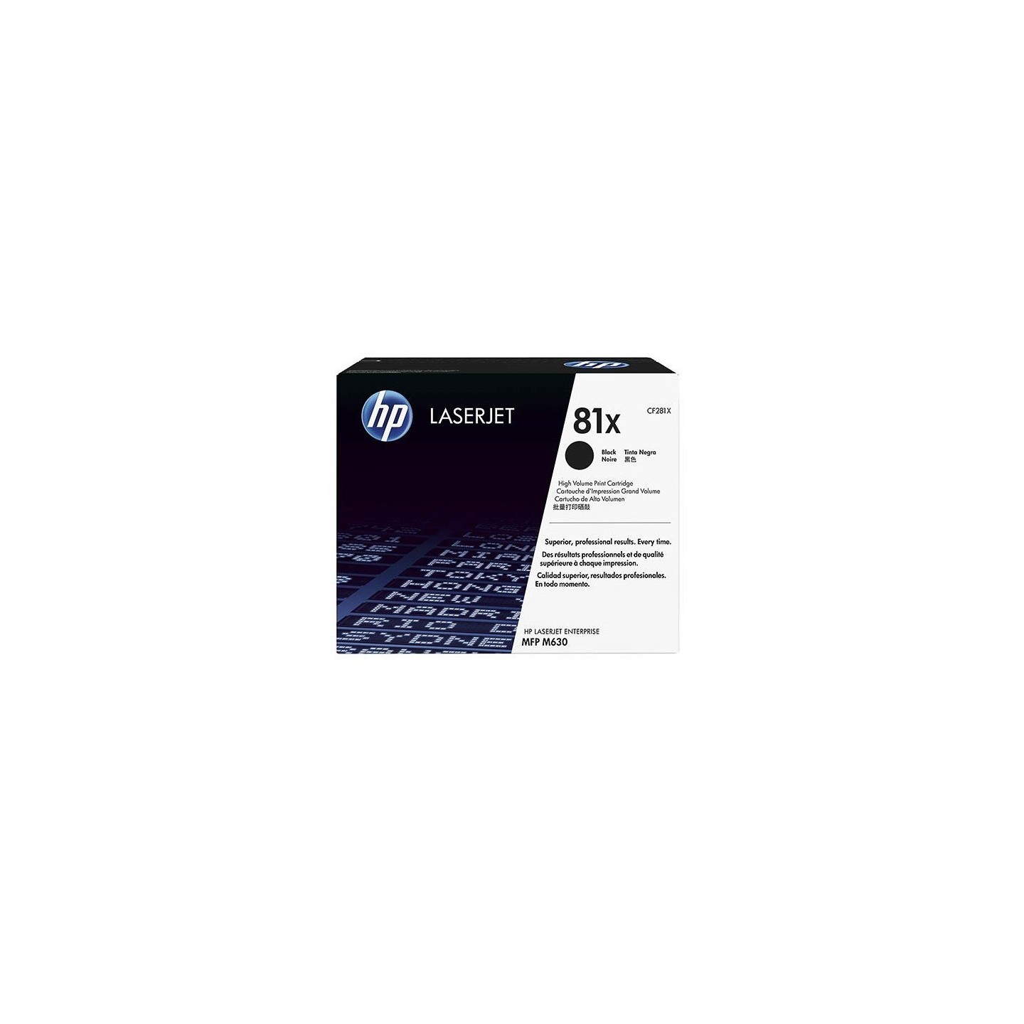 Toner noir HP haute capacité pour LaserJet Enterprise  M630 / M605... (81X), Toner Express : achat en ligne de Toner noir HP hau