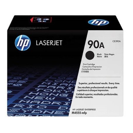 Toner noir Hp pour laserjet M4555, M601, M602, M603  (90A), Toner Express : achat en ligne de Toner noir Hp pour laserjet M4555,