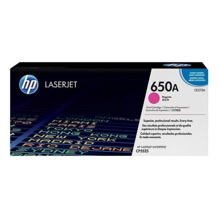 Toner magenta HP pour Color Laserjet CP5525... (650A), Toner Express : achat en ligne de Toner magenta HP pour Color Laserjet CP