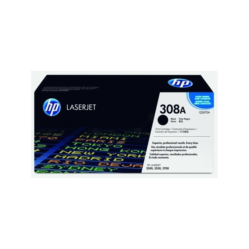 Toner HP noire pour Color LaserJet 3500/3700 (308A), Toner Express : achat en ligne de Toner HP noire pour Color LaserJet 3500/3