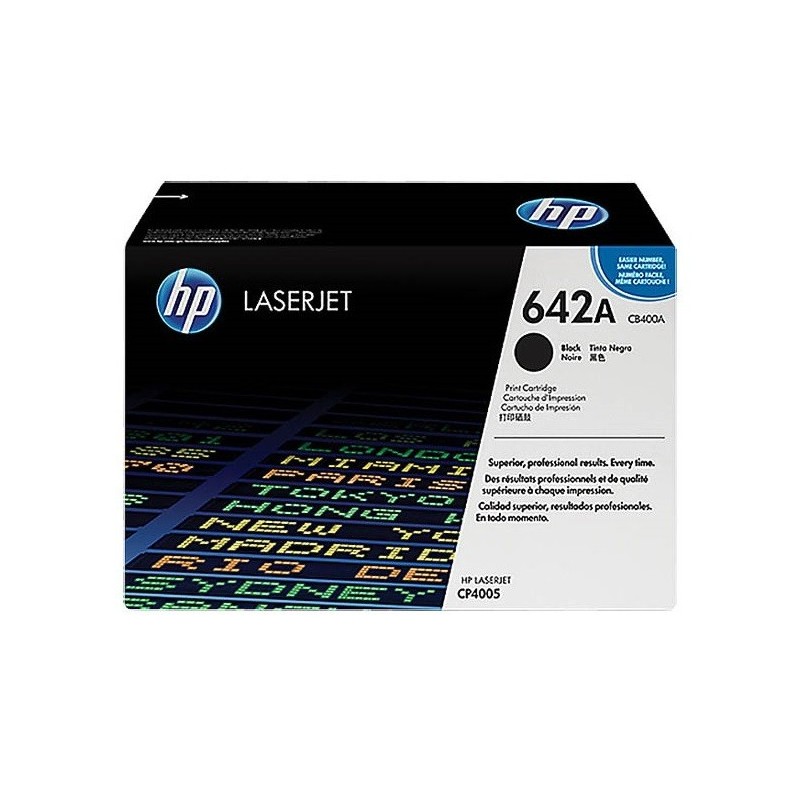 Toner noir pour HP CLJ CP4005 / CP4005N / CP4005DN (642A), Toner Express : achat en ligne de Toner noir pour HP CLJ CP4005 / CP4