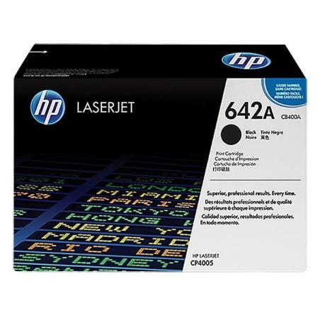 Toner noir pour HP CLJ CP4005 / CP4005N / CP4005DN (642A), Toner Express : achat en ligne de Toner noir pour HP CLJ CP4005 / CP4