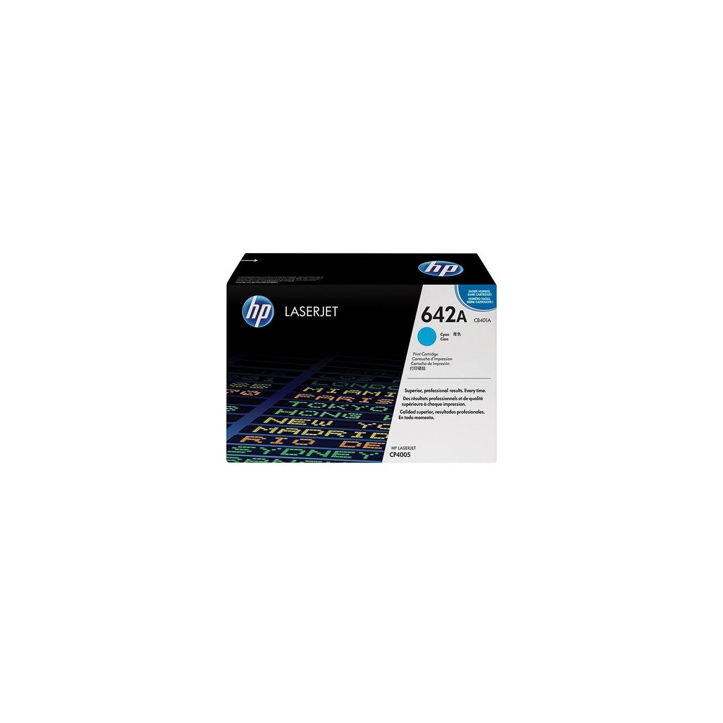 Toner cyan pour HP CLJ CP4005 / CP4005N / CP4005DN (642A), Toner Express : achat en ligne de Toner cyan pour HP CLJ CP4005 / CP4