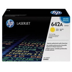 Toner jaune pour HP CLJ CP4005 / CP4005N / CP4005DN (642A), Toner Express : achat en ligne de Toner jaune pour HP CLJ CP4005 / C
