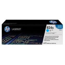 Toner cyan HP pour Color Laserjet CP6015 / CM6030(f) / CM6040 (824A), Toner Express : achat en ligne de Toner cyan HP pour Color