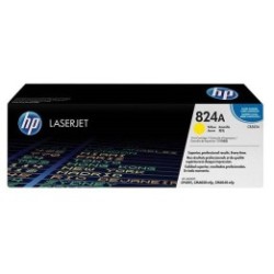 Toner jaune HP pour Color Laserjet CP6015 / CM6030 / CM6040 (824A), Toner Express : achat en ligne de Toner jaune HP pour Color 