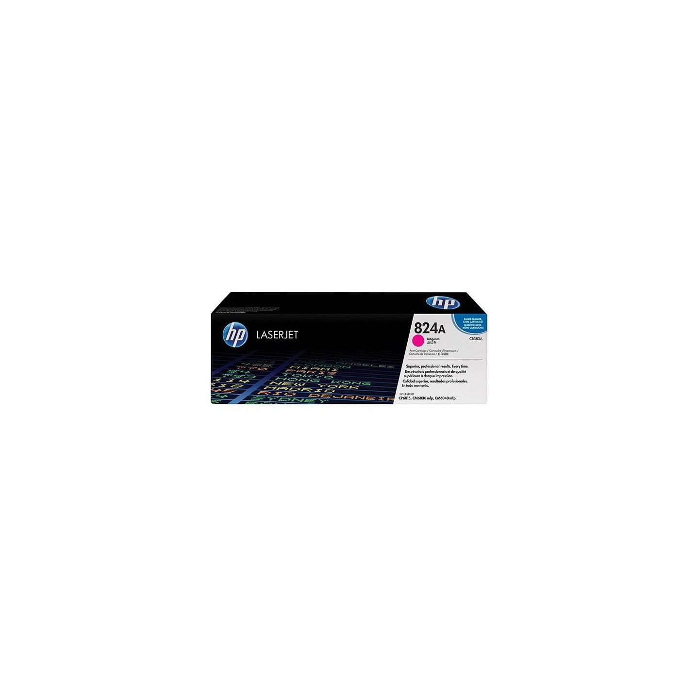 Toner magenta HP pour Color Laserjet CP6015 / CM6030 / CM6040 (824A), Toner Express : achat en ligne de Toner magenta HP pour Co