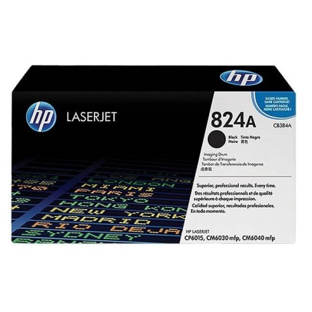 Kit tambour noir HP pour Color Laserjet CP6015 / CM6030 / CM6040 (824A), Toner Express : achat en ligne de Kit tambour noir HP p