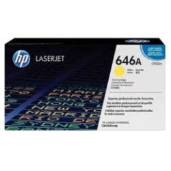 Toner jaune HP pour Color laserjet Entreprise CM4540... (646A), Toner Express : achat en ligne de Toner jaune HP pour Color lase
