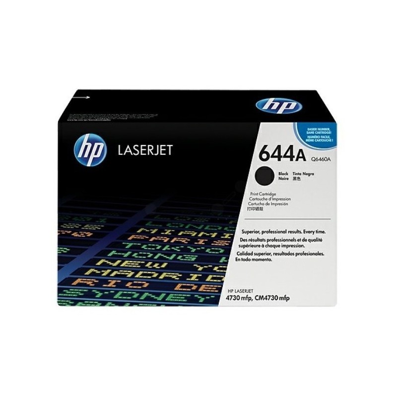 Toner Noir HP pour Color LaserJet 4730mfp (644A), Toner Express : achat en ligne de Toner Noir HP pour Color LaserJet 4730mfp (6