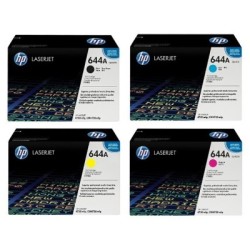 Pack de 4 toners HP pour Color LaserJet 4730mfp (644A), Toner Express : achat en ligne de Pack de 4 toners HP pour Color LaserJe