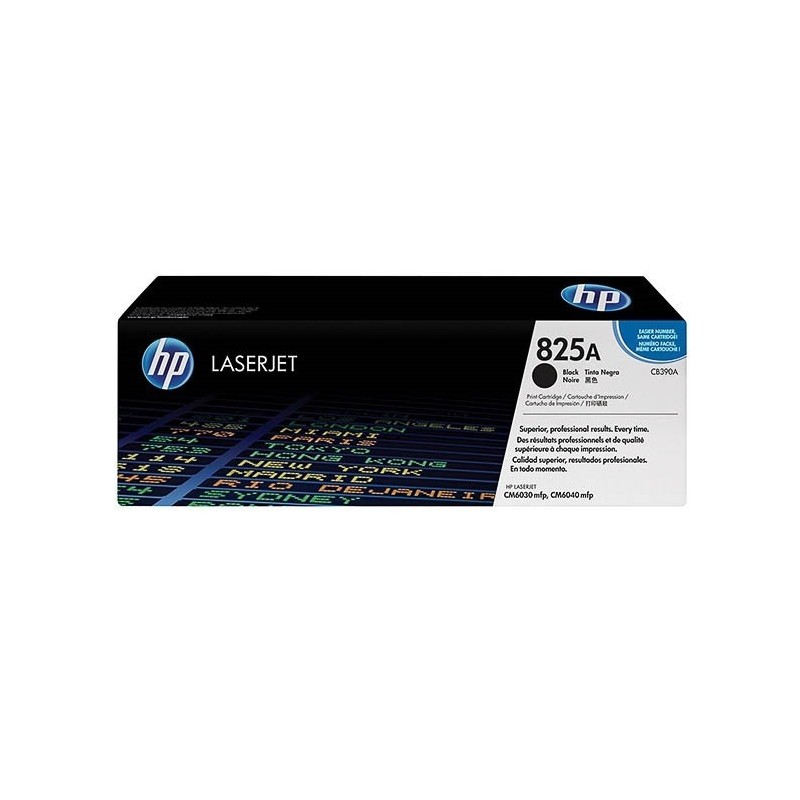 Toner noir longue durée HP pour Color Laserjet CM6030 / CM6040 (825A), Toner Express : achat en ligne de Toner noir longue durée