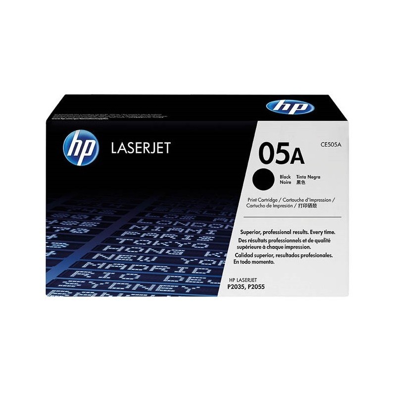 Toner noir HP pour laserjet P2035 /  P2055 (505A), Toner Express : achat en ligne de Toner noir HP pour laserjet P2035 /  P2055 