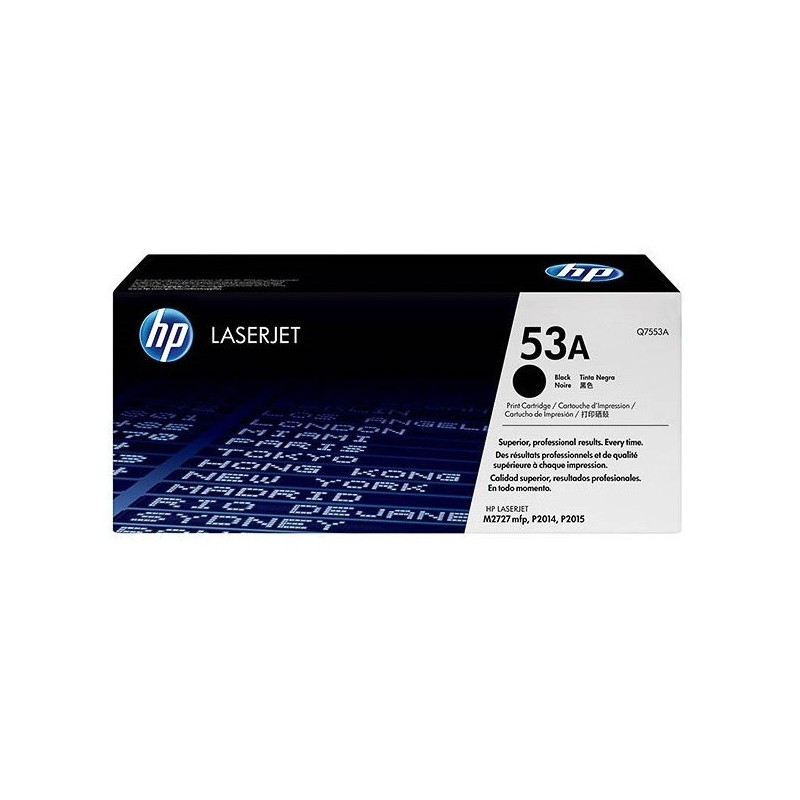 Toner noire pour HP pour LaserJet P2015 (53A), Toner Express : achat en ligne de Toner noire pour HP pour LaserJet P2015 (53A) p