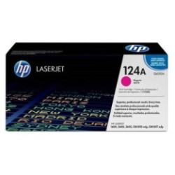 Toner HP magenta pour Color LaserJet 2600n (124A), Toner Express : achat en ligne de Toner HP magenta pour Color LaserJet 2600n 