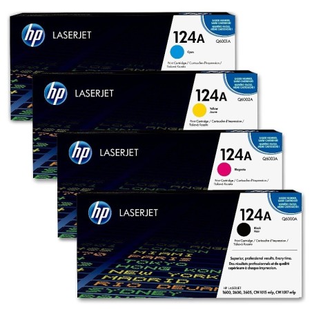 Pack de 4 Toners HP pour Color LaserJet 2600n