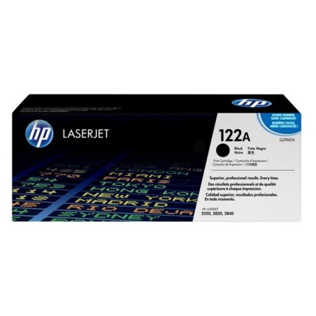 Toner HP noire pour Color LaserJet 2550 - 2800 (122A), Toner Express : achat en ligne de Toner HP noire pour Color LaserJet 2550