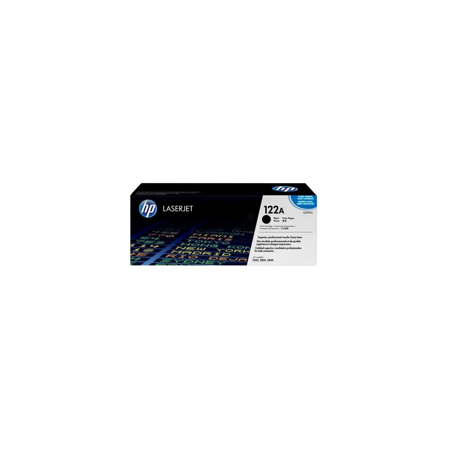 Toner HP noire pour Color LaserJet 2550 - 2800 (122A), Toner Express : achat en ligne de Toner HP noire pour Color LaserJet 2550