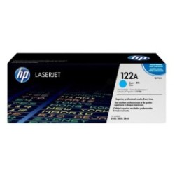 Toner HP Cyan haute capacité pour Color LaserJet 2550 - 2800 (122A), Toner Express : achat en ligne de Toner HP Cyan haute capac