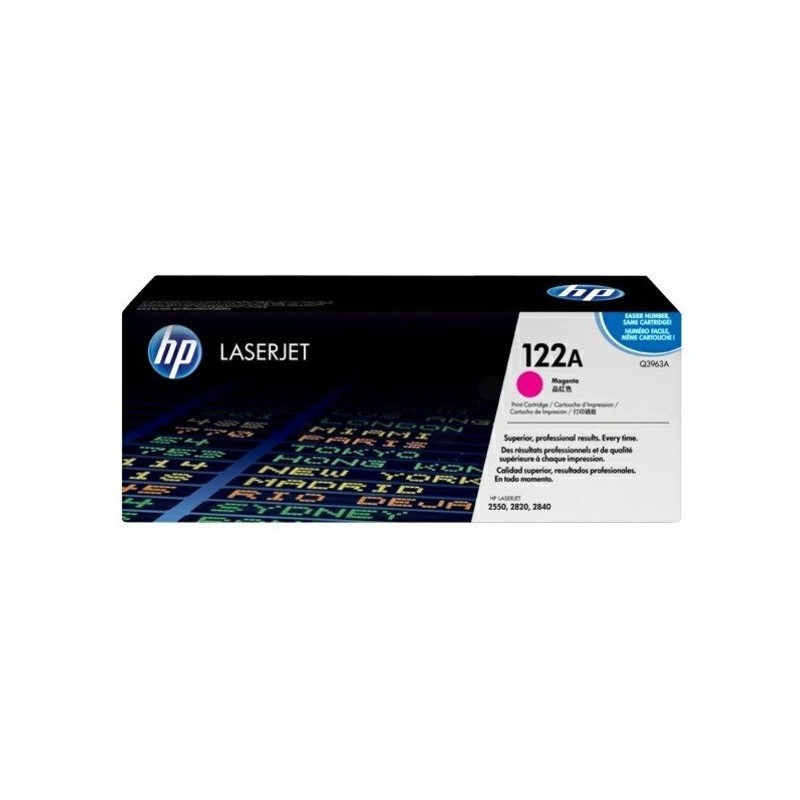 Toner HP magenta haute capacité pour Color LaserJet 2550 - 2800 (122A), Toner Express : achat en ligne de Toner HP magenta haute