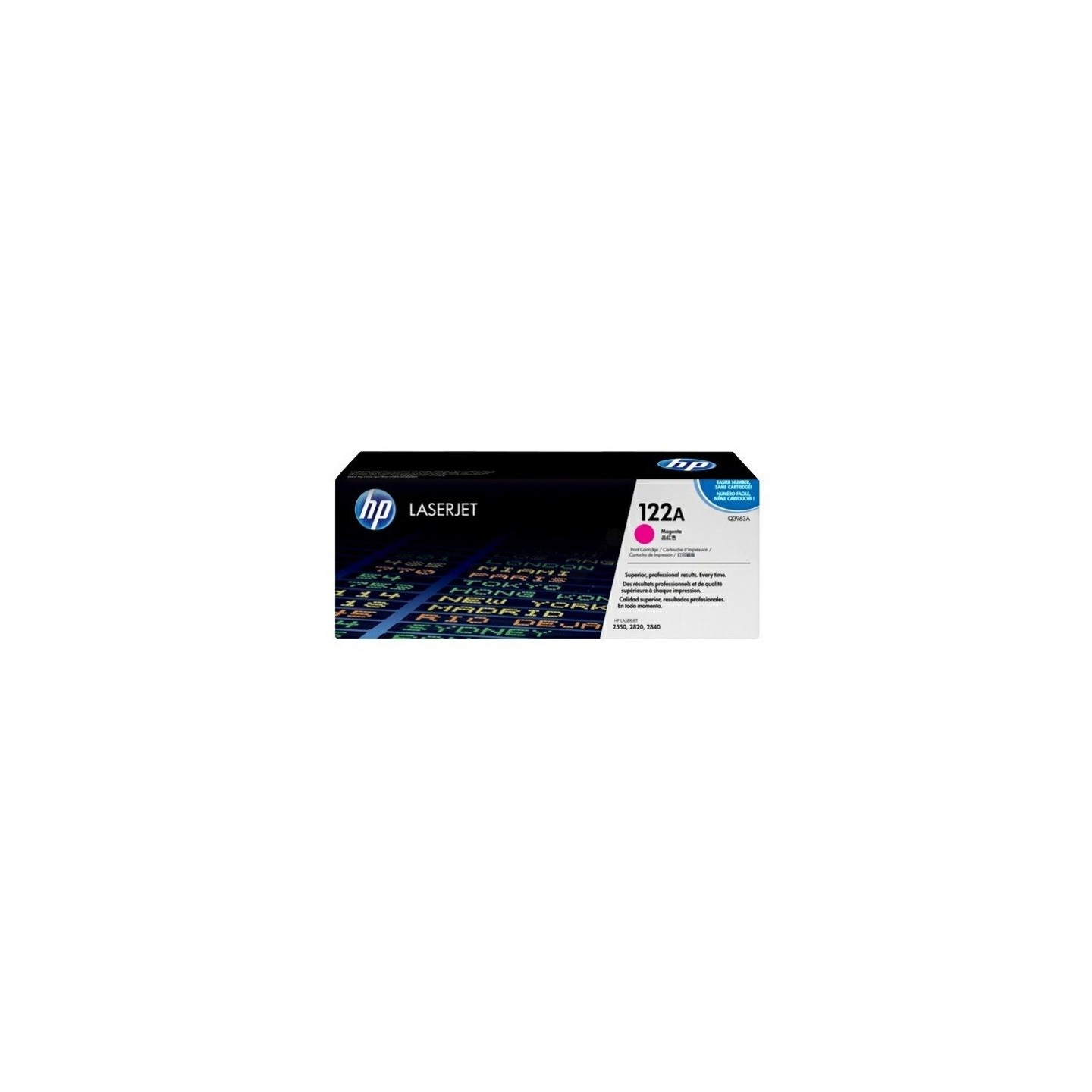 Toner HP magenta haute capacité pour Color LaserJet 2550 - 2800 (122A), Toner Express : achat en ligne de Toner HP magenta haute