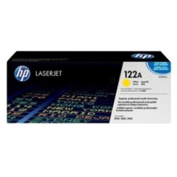 Toner HP jaune haute capacité pour Color LaserJet 2550 - 2800 (122A), Toner Express : achat en ligne de Toner HP jaune haute cap