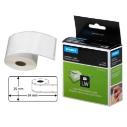S0722520 - 500 Etiquettes d'adresse LW adhesives Dymo 25mm x 54 mm (large format), Toner Express 
