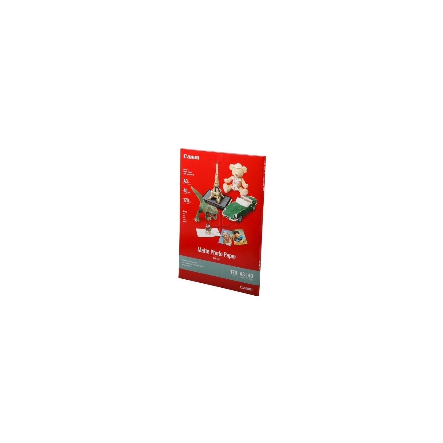 Canon Pack 40 feuilles papier photo mat A3 (MP101) - 170g 