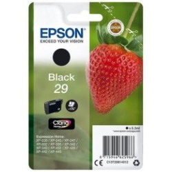 Cartouche Noire Epson pour Expression Home XP-235 / XP332 / XP-432 ... (n°29 - fraise), Toner Express : achat en ligne de Cartou