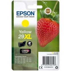 Cartouche Jaune Epson Haute Capacité pour Expression Home XP-235 / XP332 / XP-432 ... (n°29XL - fraise), Toner Express : achat e