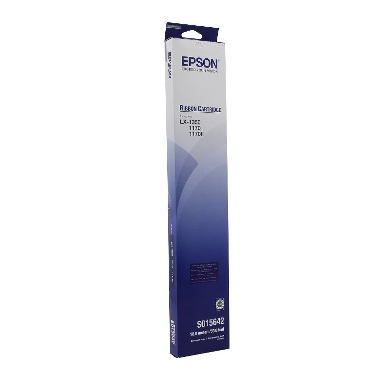Ruban Matriciel Noir Epson (C13S015642) (4 millions de caractères)