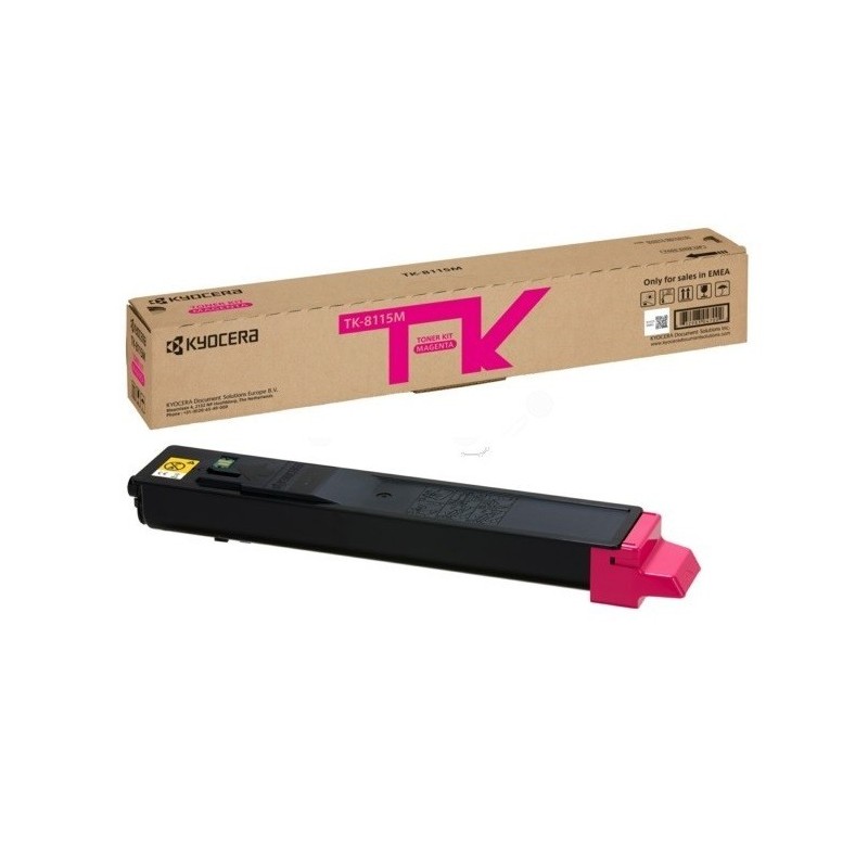Toner magenta Kyocera Mita pour Ecosys M8124CIDN - M8130CIDN (TK-8115M)