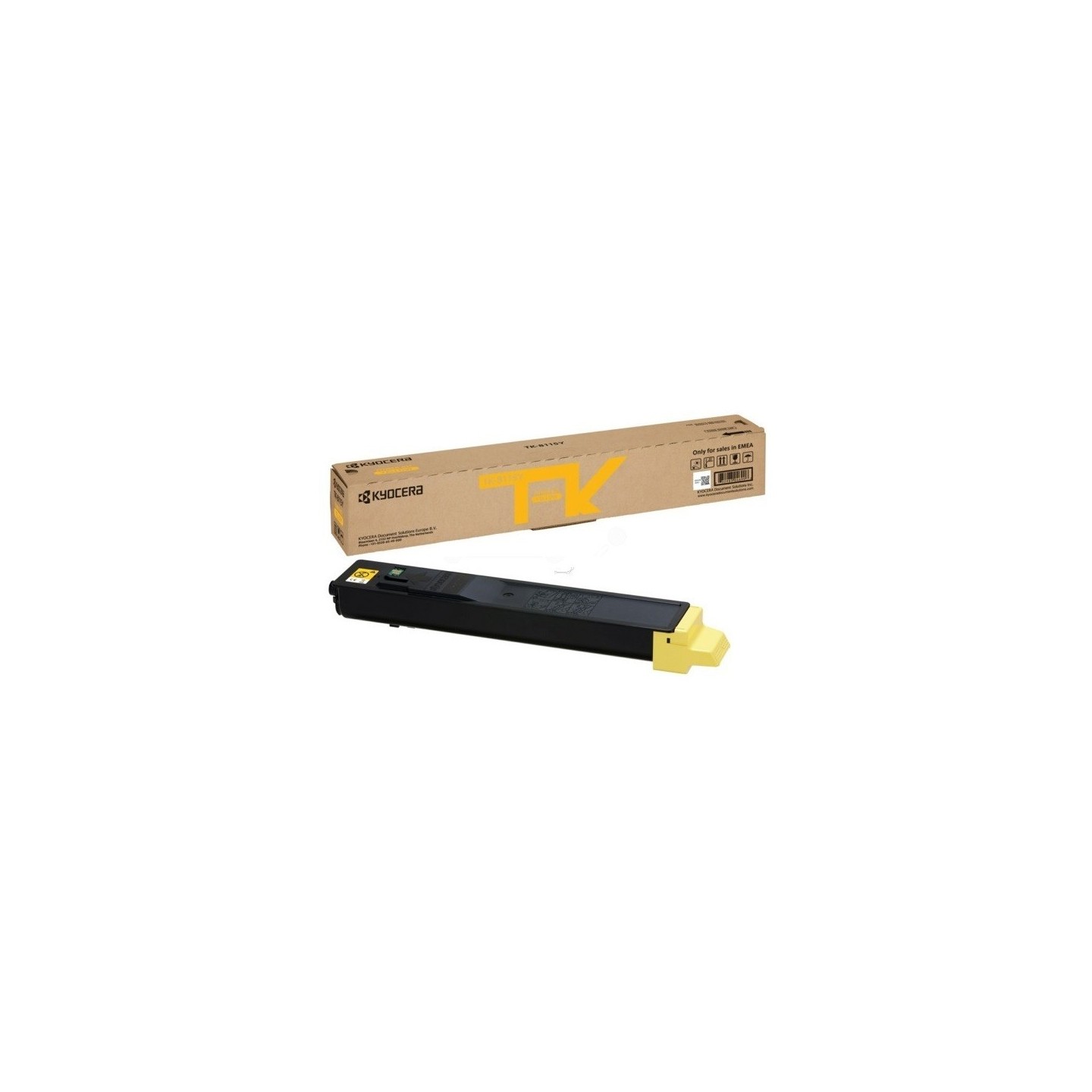 Toner jaune Kyocera Mita pour Ecosys M8124CIDN - M8130CIDN (TK-8115Y)