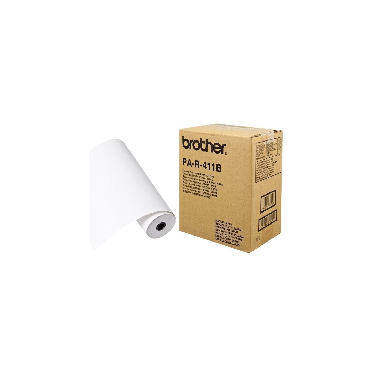 Pack 6 rouleaux de Papier thermique A4 Brother - 6 x 30m