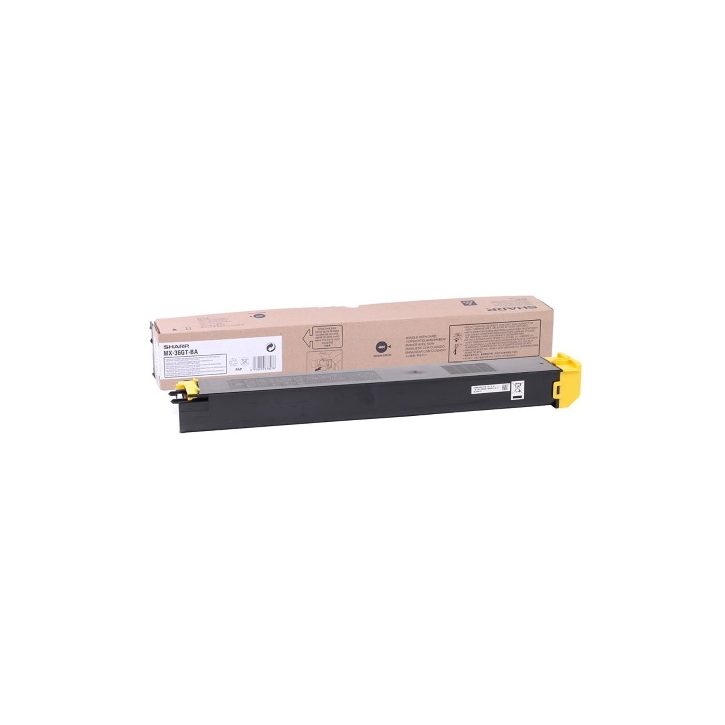 Toner jaune Sharp pour copieur MX2610 / MX3110 / MX3610, Toner Express : achat en ligne de Toner jaune Sharp pour copieur MX2610