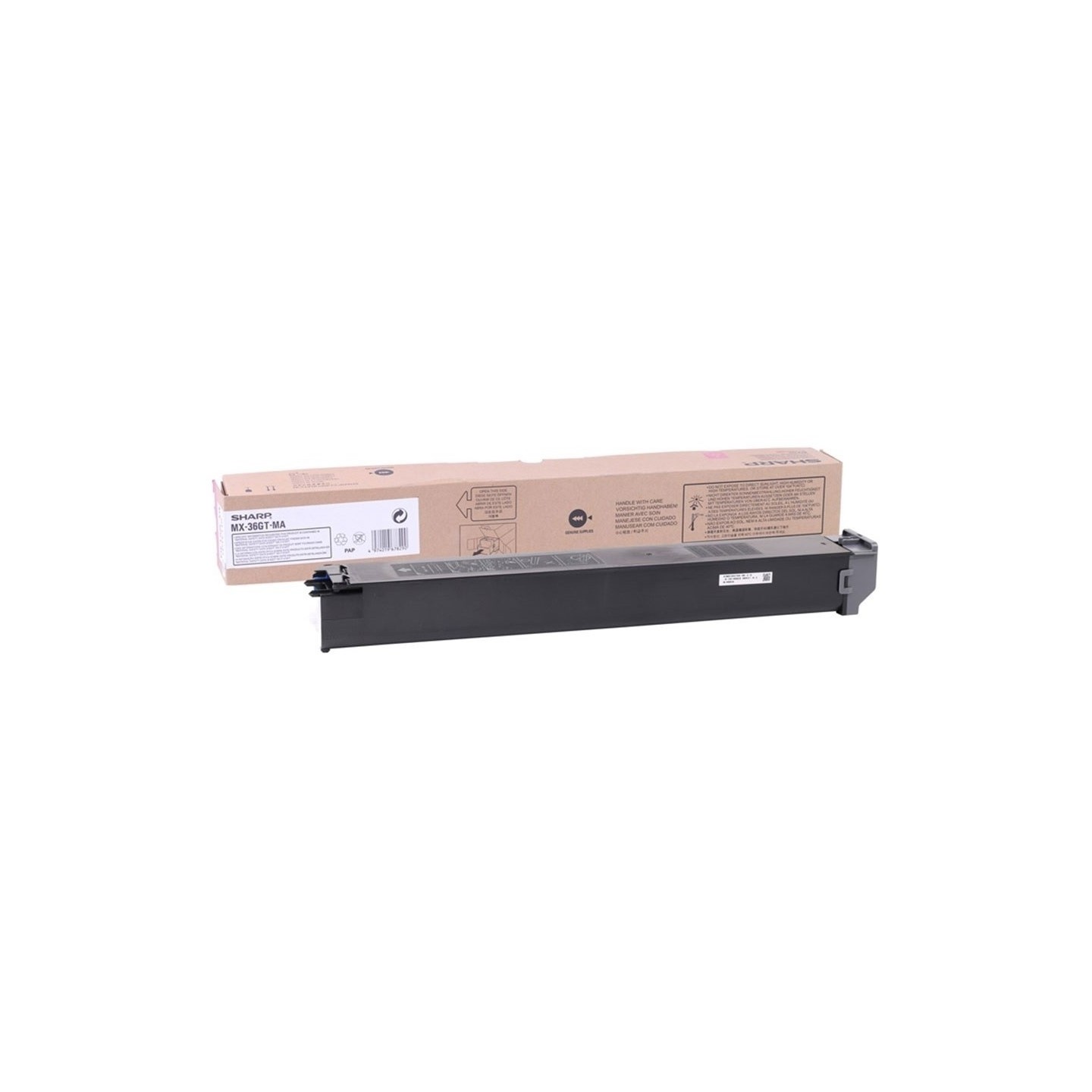 Toner noir Sharp pour copieur MX2610 / MX3110 / MX3610, Toner Express : achat en ligne de Toner noir Sharp pour copieur MX2610 /