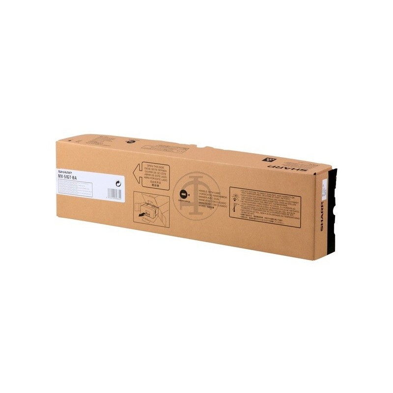 Toner noir Sharp pour copieur MX4112 / MX5112 (MX51GTBA)..., Toner Express : achat en ligne de Toner noir Sharp pour copieur MX4
