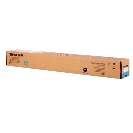 Toner cyan Sharp pour copieur MX4112 / MX5112..., Toner Express : achat en ligne de Toner cyan Sharp pour copieur MX4112 / MX511