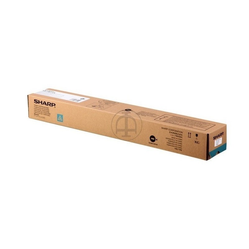 Toner cyan Sharp pour copieur MX2310U/ MX2614N ..., Toner Express : achat en ligne de Toner cyan Sharp pour copieur MX2310U/ MX2