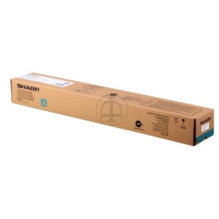 Toner cyan Sharp pour copieur MX2310U/ MX2614N ..., Toner Express : achat en ligne de Toner cyan Sharp pour copieur MX2310U/ MX2