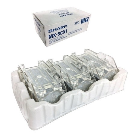 3* cartouches d'agrafes Sharp DXC310 / DXC380 ...(3 X 5000)