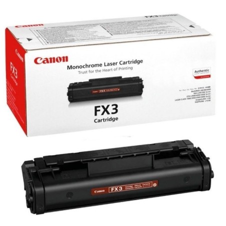 Toner CANON noire FX3 (1557A003), Toner Express : achat en ligne de Toner CANON noire FX3 (1557A003) pour imprimante