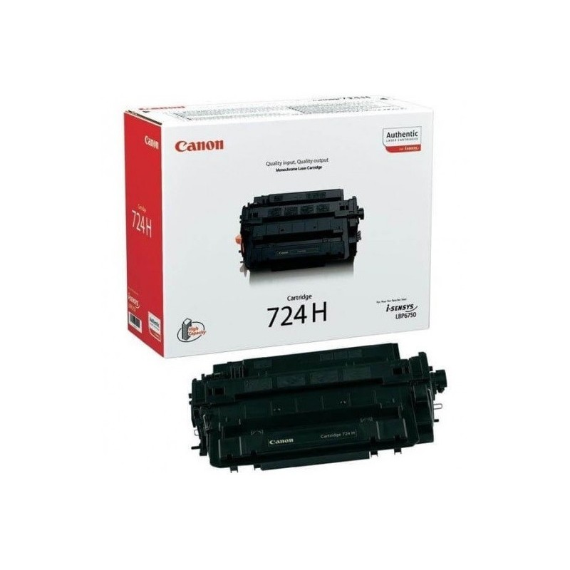 Toner noir Canon isensys LBP 6750DN   CRG-724H, Toner Express : achat en ligne de Toner noir Canon isensys LBP 6750DN   CRG-724H