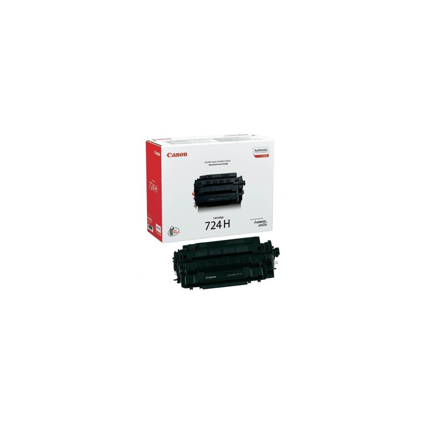 Toner noir Canon isensys LBP 6750DN   CRG-724H, Toner Express : achat en ligne de Toner noir Canon isensys LBP 6750DN   CRG-724H