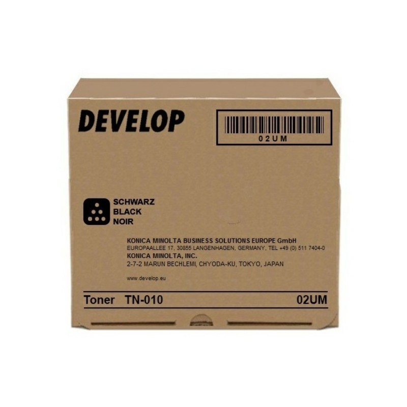 Toner Noir Develop pour Ineo +1050 (TN-010K) (80 000 pages)