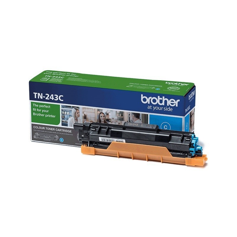 Toner Cyan Brother pour DCP L3510CDW/ HL L3210CW/ MFC L3710CW ... (TN243C)