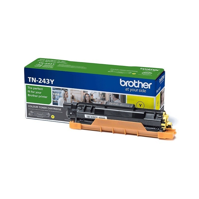 Toner Jaune Brother pour DCP L3510CDW/ HL L3210CW/ MFC L3710CW ... (TN243Y)