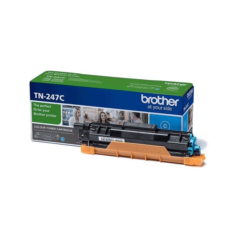 Toner Cyan Haute Capacité Brother pour DCP L3510CDW/ HL L3210CW/ MFC L3710CW ... (TN247C)