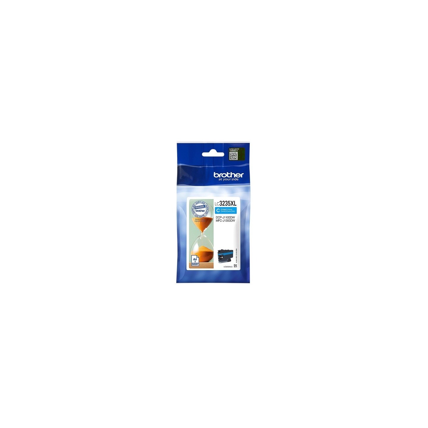 Cartouche Jet d'encre haute capacité Cyan BROTHER pour multi-fonction MFC-J1300DW...